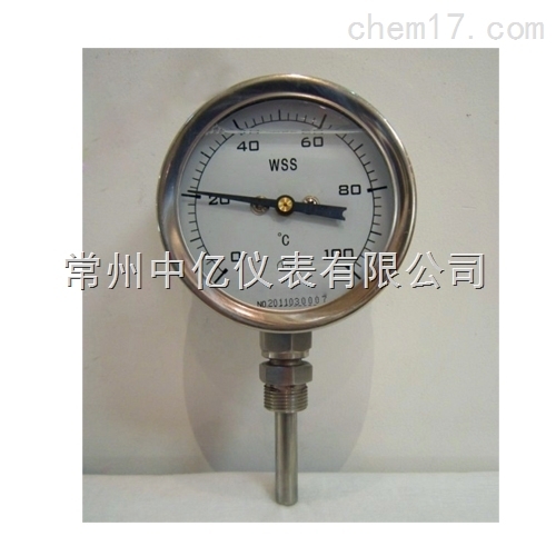 耐震雙金(jin)屬溫度計(jì)HC-WSSN耐震電接(jiē)點雙金屬(shǔ)溫度計價(jià)格