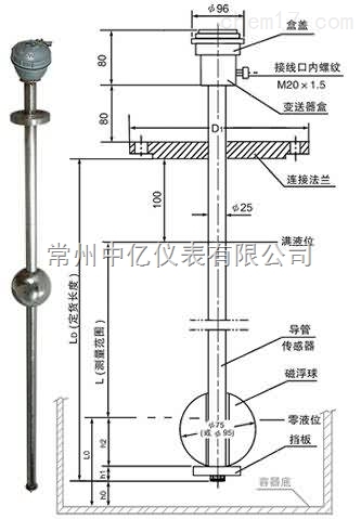 UFK系(xi)列磁浮球多點(dian)液位控制器廠(chang)家